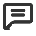 Message Full Square SVG Icon